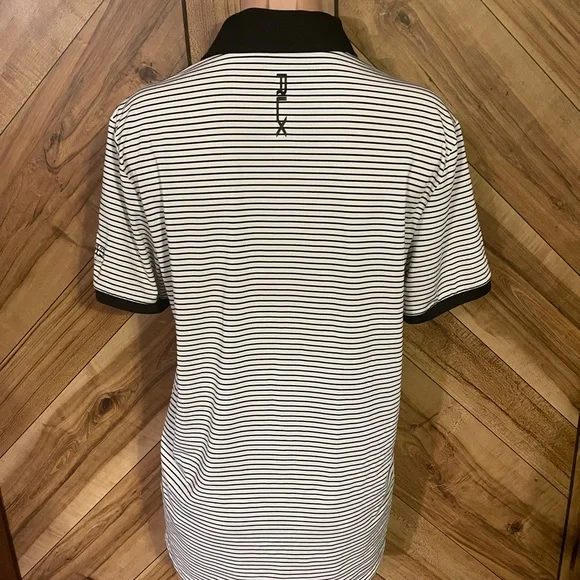 RLX Ralph Lauren Dallas Cowboys Golf Club Striped Performance Polo M - Picture 8 of 9